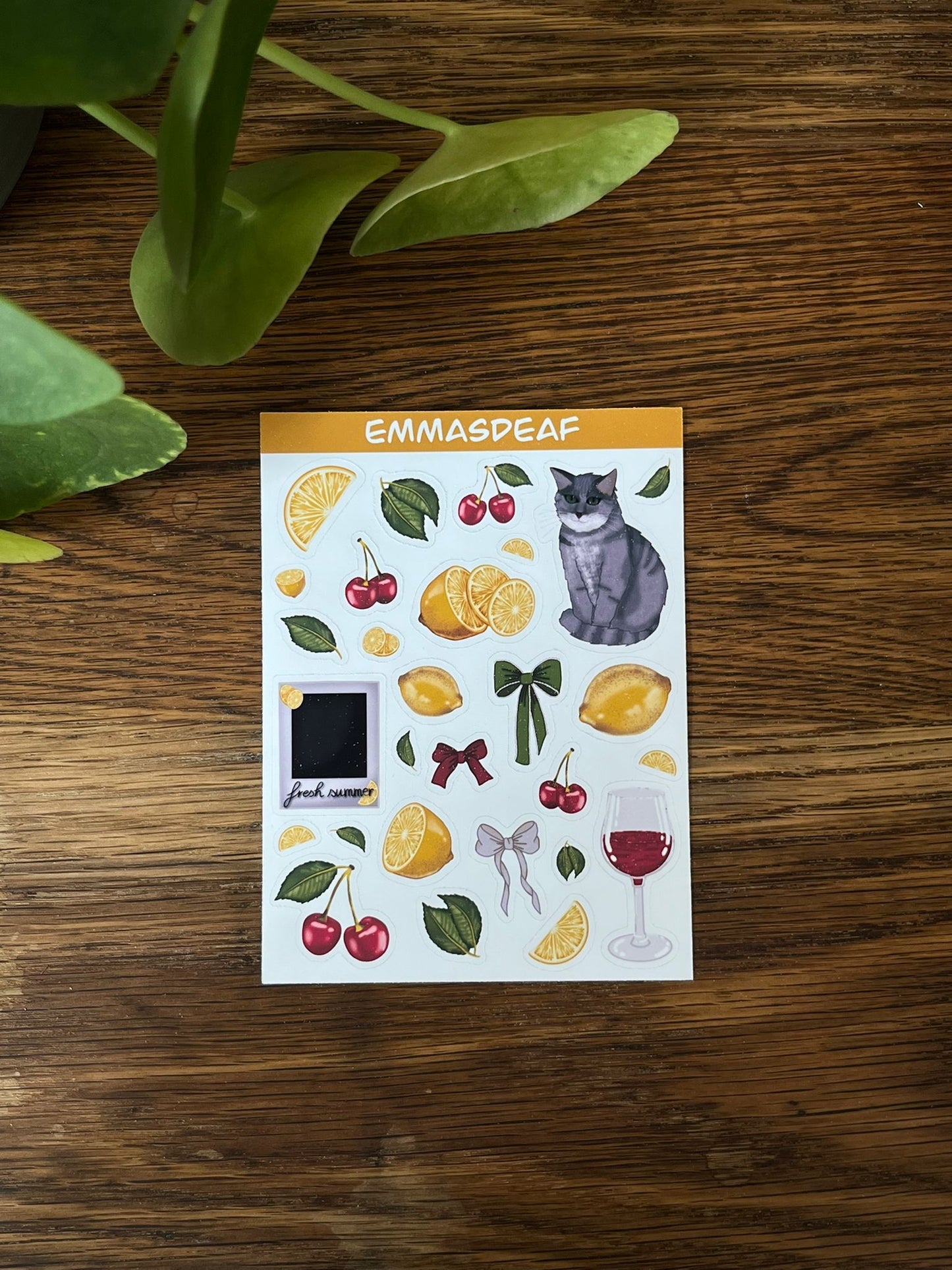 Lemons & Cherries - Stickersheet