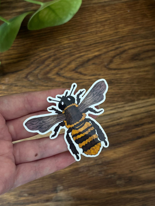 Honey Bee - Diecut sticker